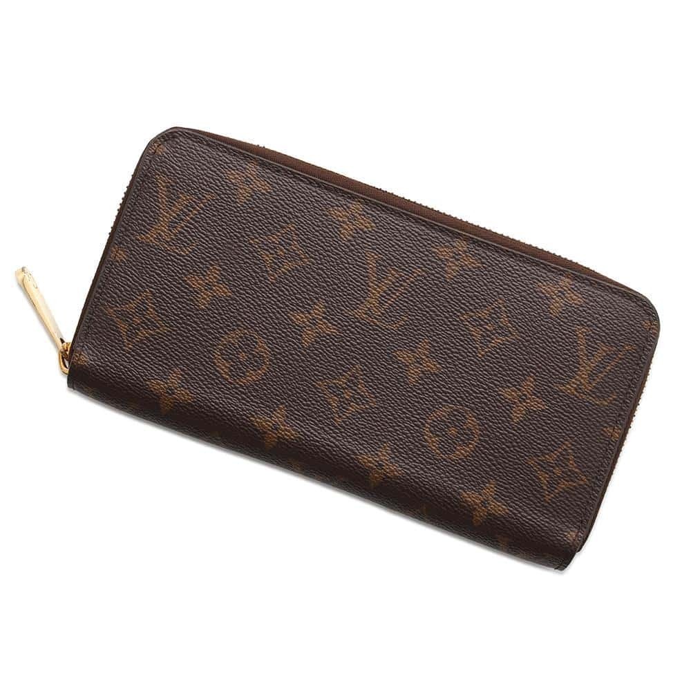 Louis Vuitton Monogram Zippy Wallet Round Zipper